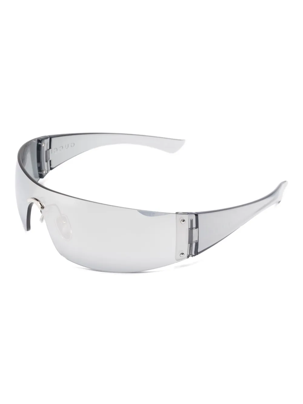 Gucci Eyewear logo-detail sunglasses - Grijs