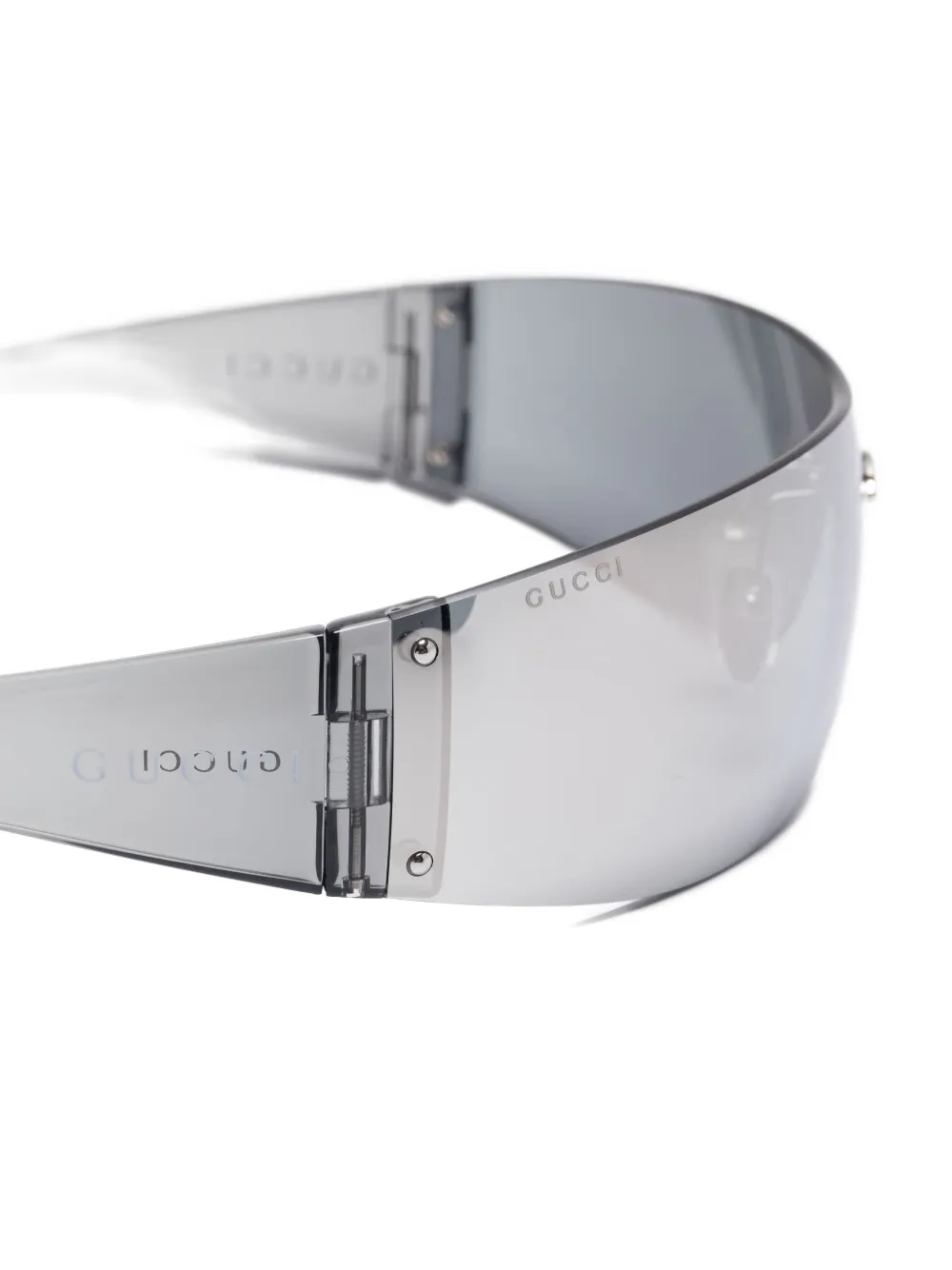 Gucci Eyewear logo-detail sunglasses Grijs