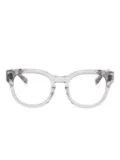 Matsuda rectangle-frame glasses - Grey