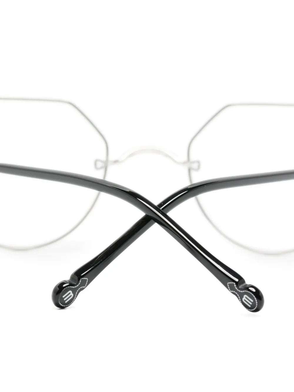 Matsuda Geometric-frame Glasses In Silver