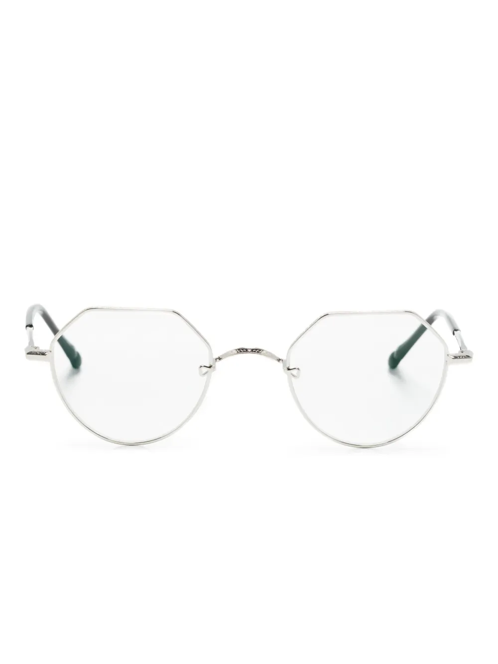 Matsuda geometric-frame glasses | Silver | Image 1