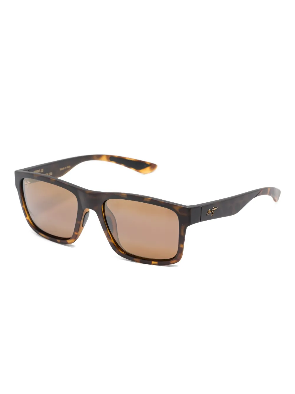 Maui Jim rectangle-frame sunglasses Zwart
