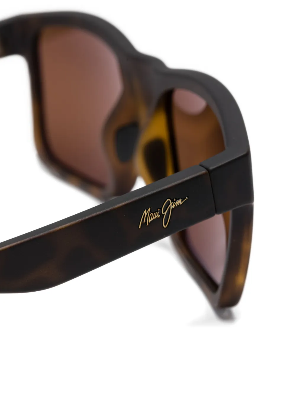 Maui Jim rectangle-frame sunglasses Zwart