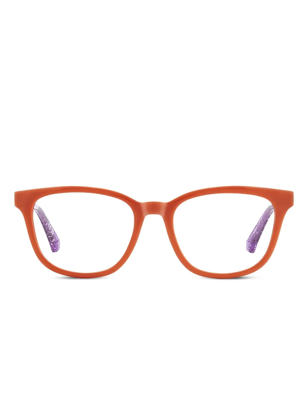 Polaroid rectangular-frame glasses | Red | Image 1