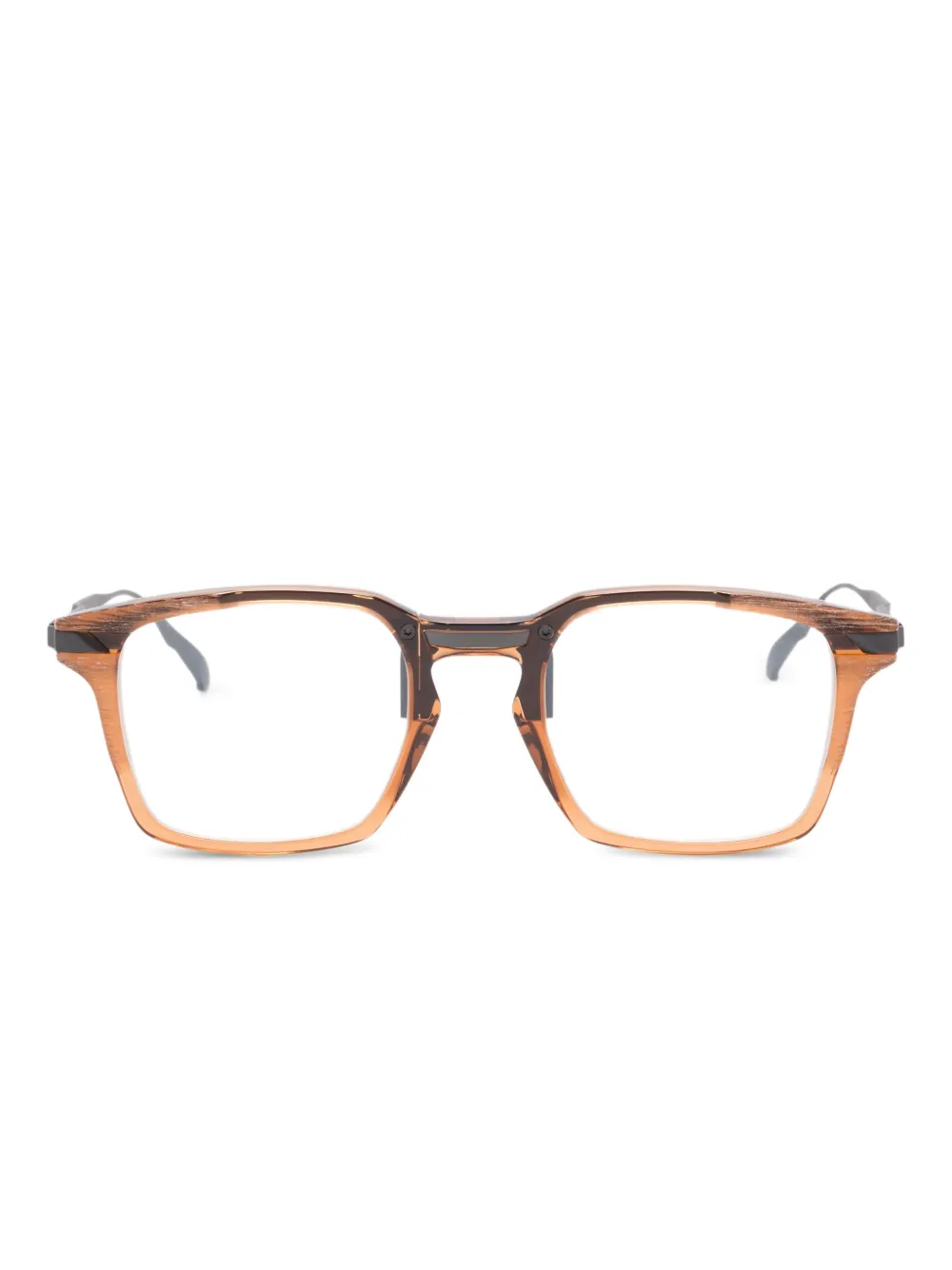 Movitra Inceptus 04 square-shape glasses | Brown | Image 1