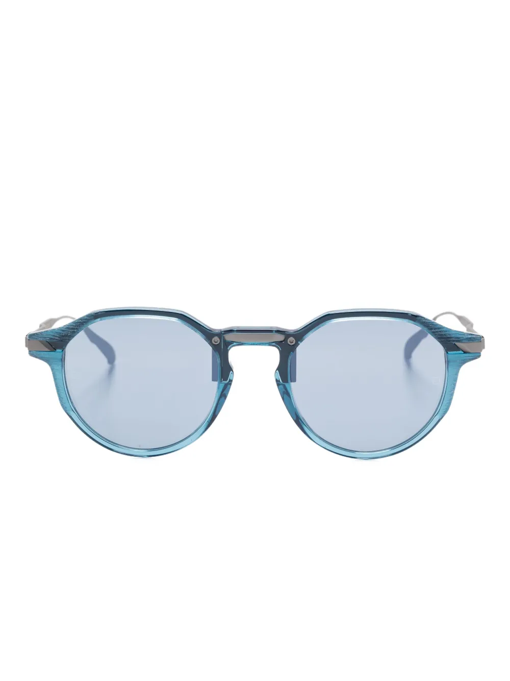 Movitra Inceptus 03 round-frame sunglasses | Blue | Image 1