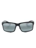 Maui Jim Pokowai Arch rectangle-frame sunglasses - Black