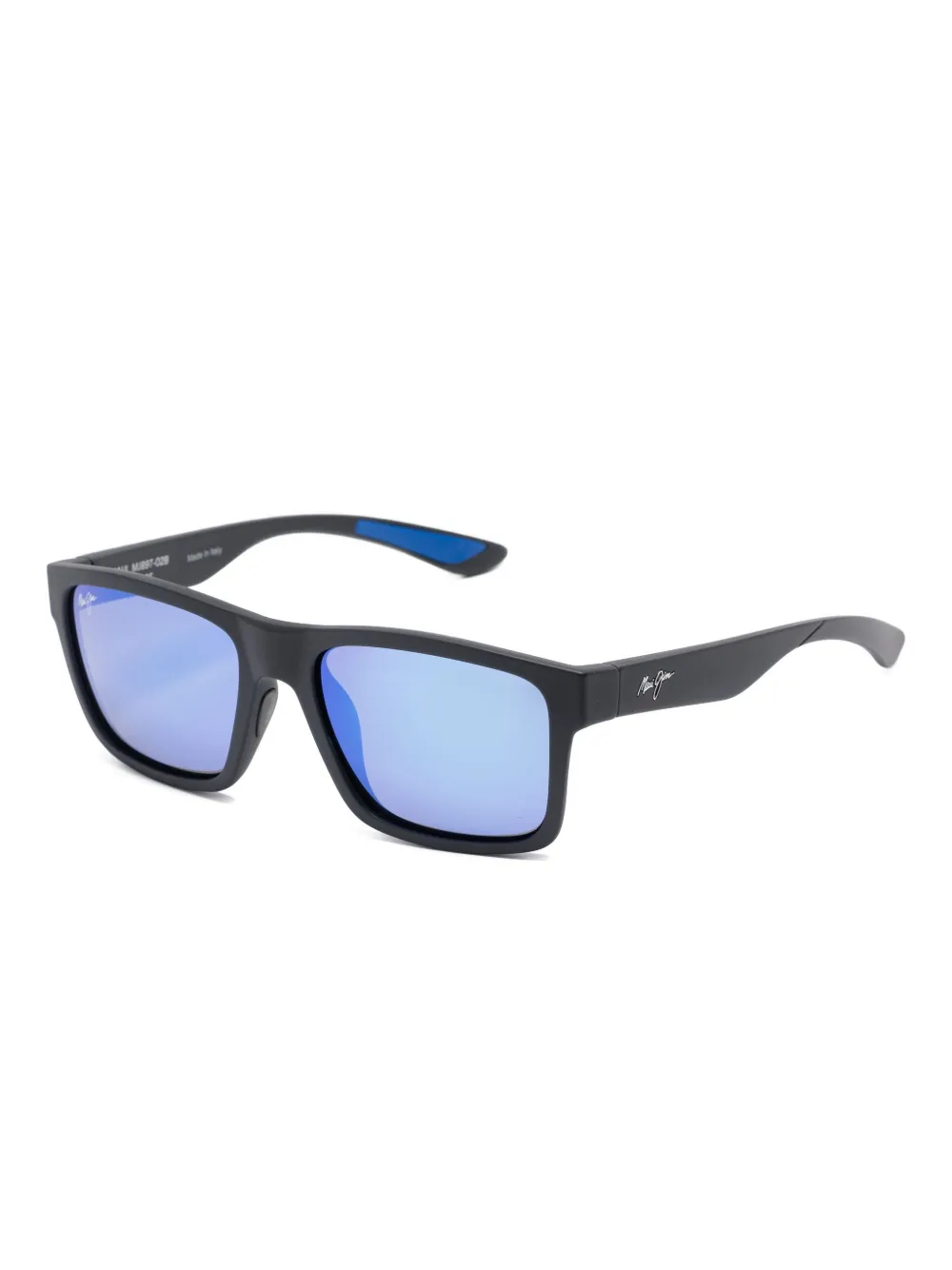 Maui Jim The Flats rectangle-frame sunglasses Grijs