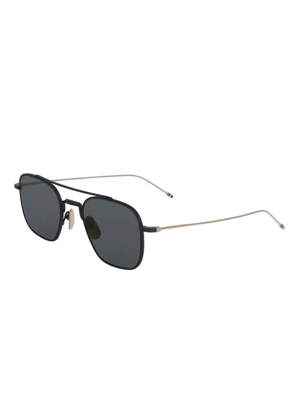 Thom Browne Eyewear square-frame sunglasses - Zwart