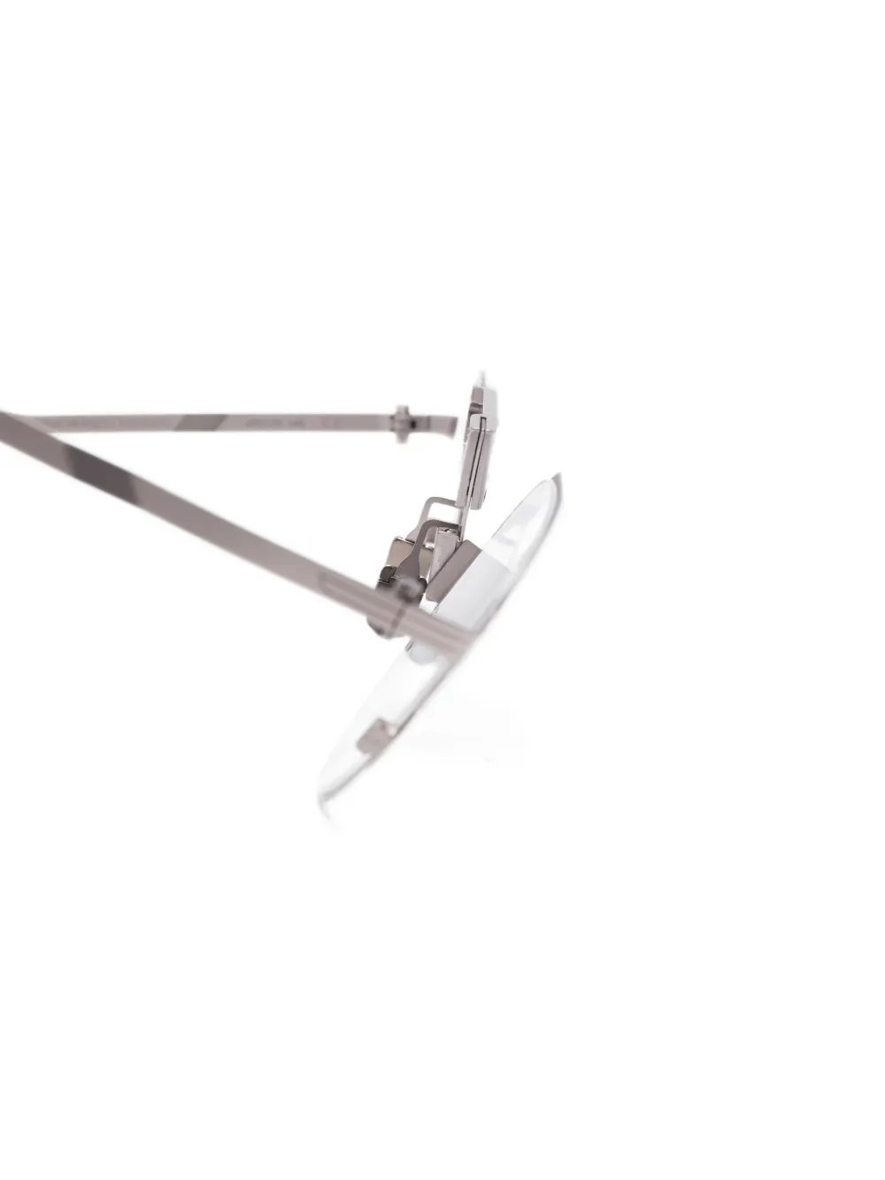  Movitra Levita Round-frame Glasses - Grey 