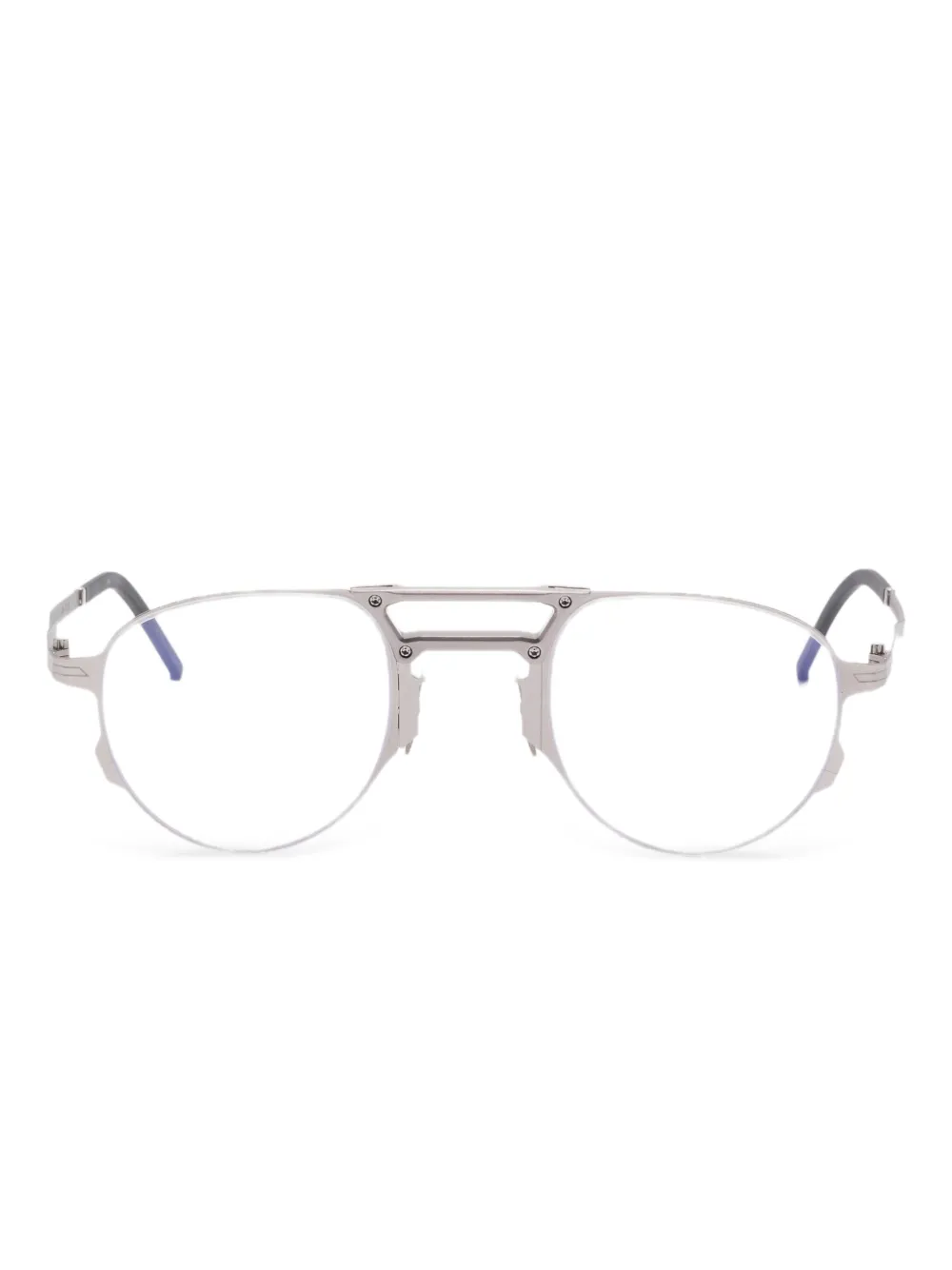 Movitra Levita round-frame glasses | Grey | Image 1