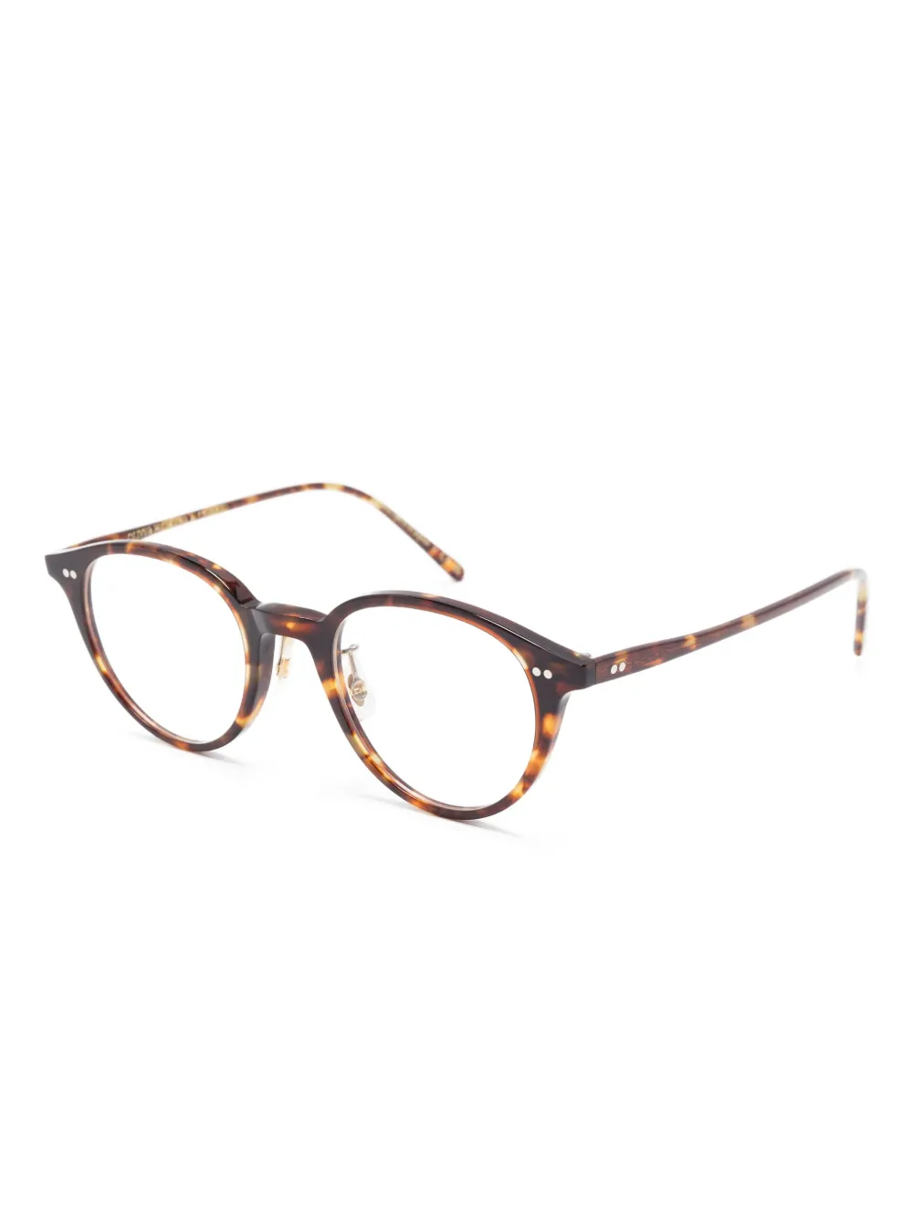 Oliver Peoples ~Sarelle round-frame tortoiseshell glasses | Men | Image 2
