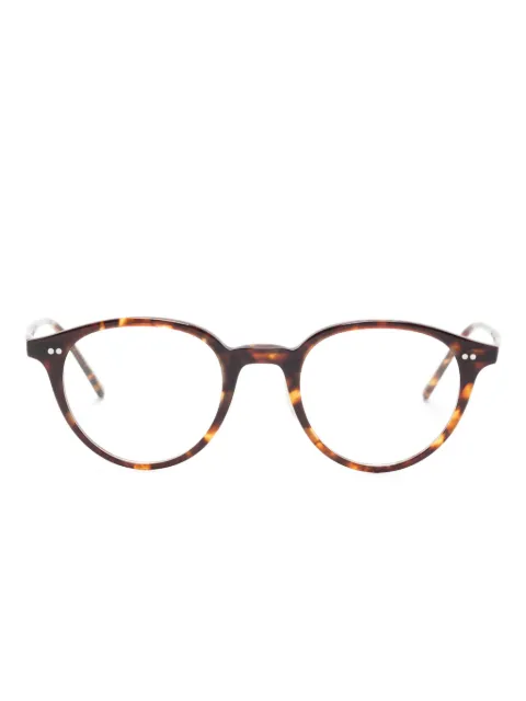 Oliver Peoples ~Sarelle runda sköldpaddsfärgade glasögon