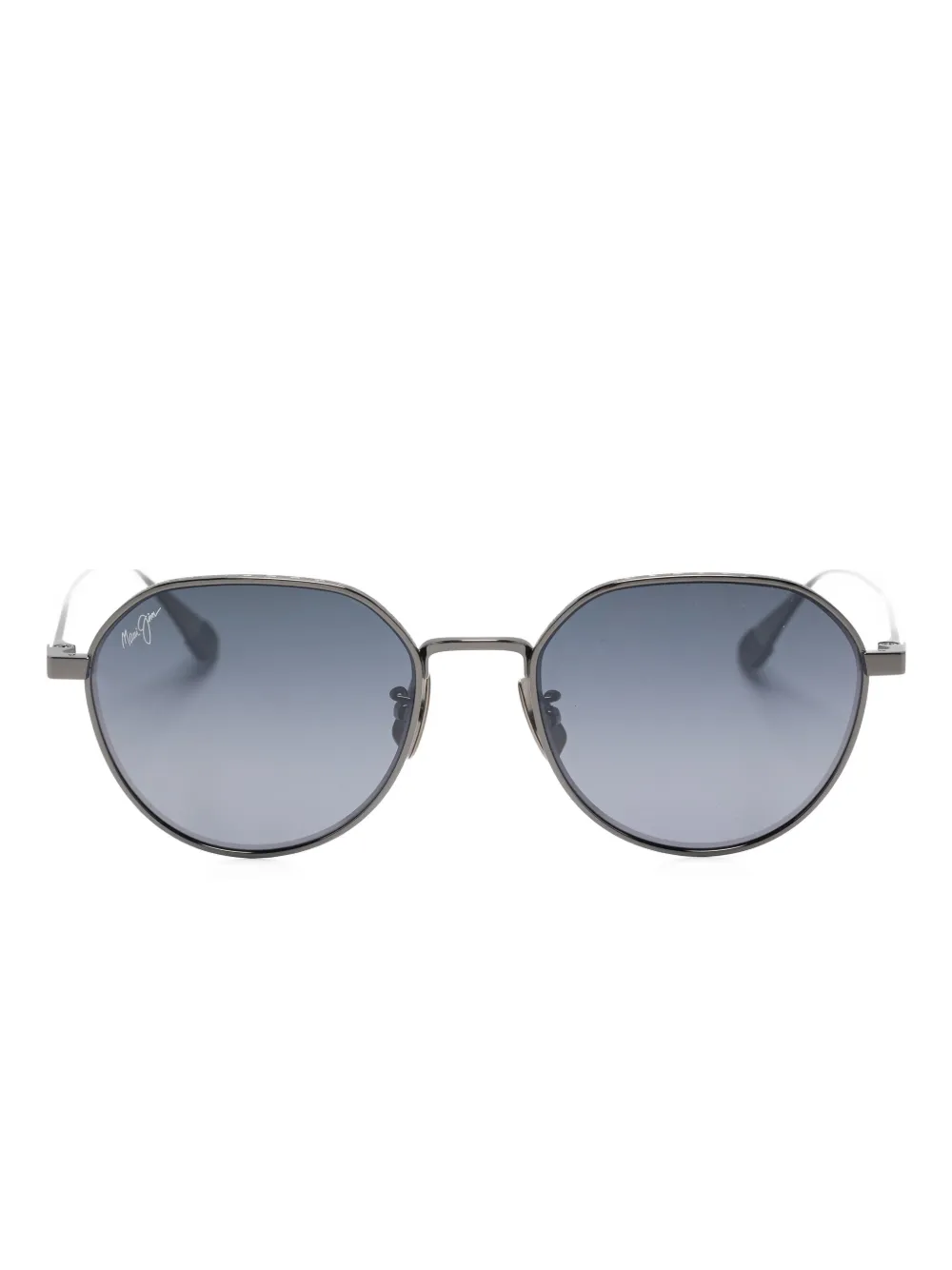 Maui Jim Kaulana round-frame sunglasses Zilver