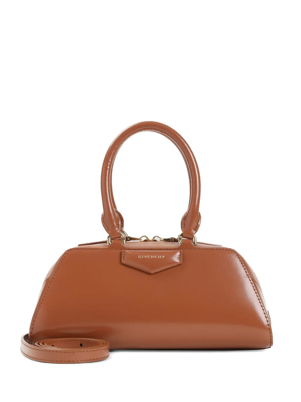 Givenchy Antigona leren shopper met handgreep Bruin