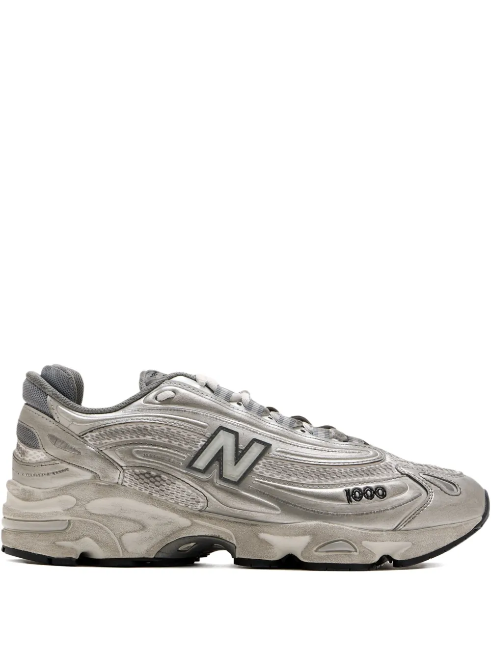 New Balance 1000 metallic sneakers Grey