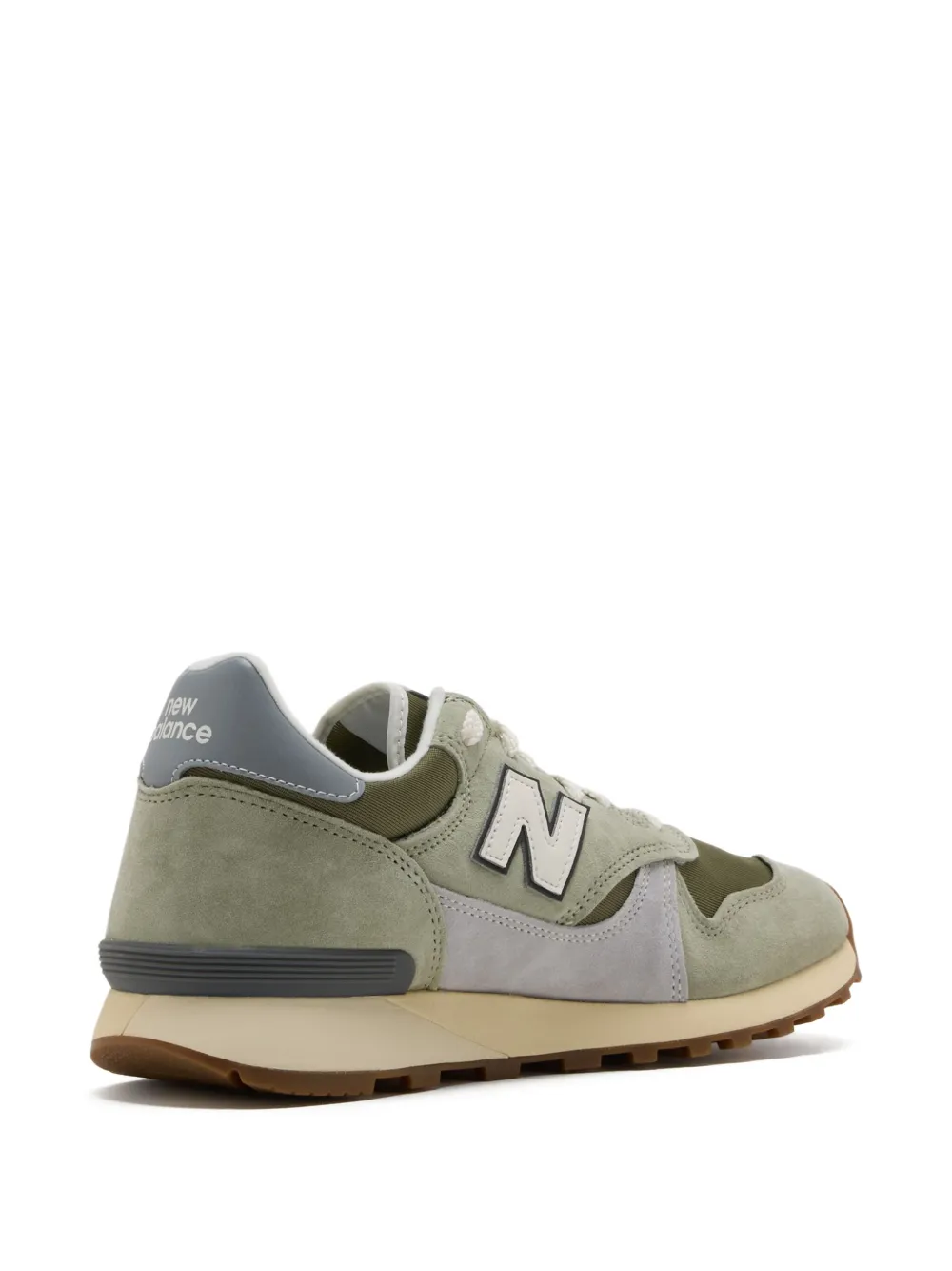 New Balance 475 suede sneakers Green