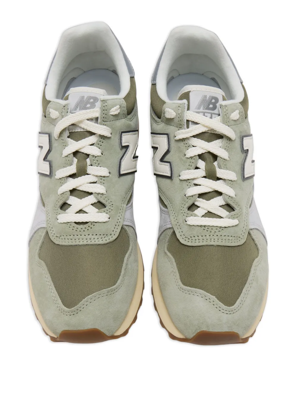 New Balance 475 suede sneakers Green