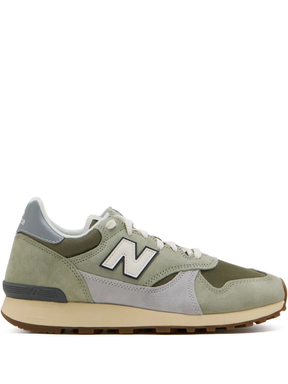 New Balance 475 suede sneakers Green