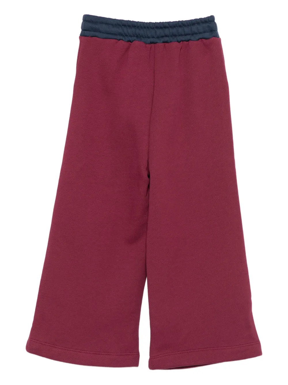 MSGM Kids Broek met logoprint Rood