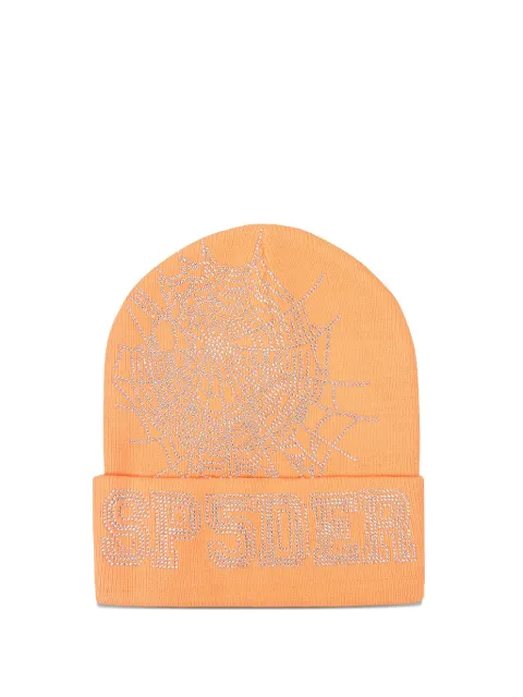 SP5DER gorro con detalles de strass