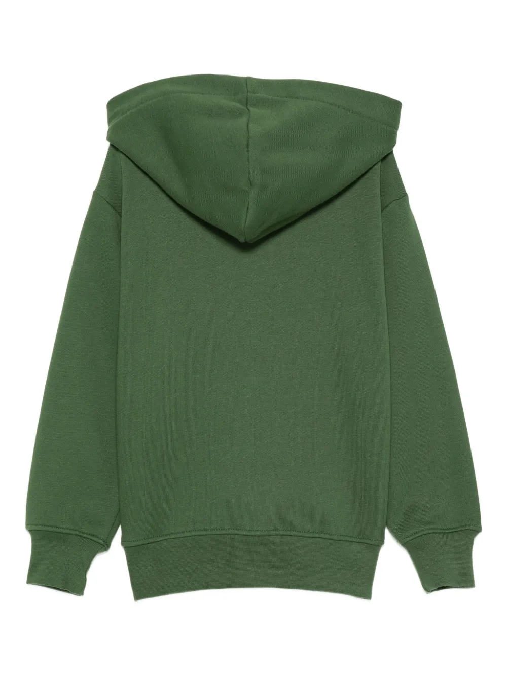 MSGM Kids Hoodie met logoprint Groen
