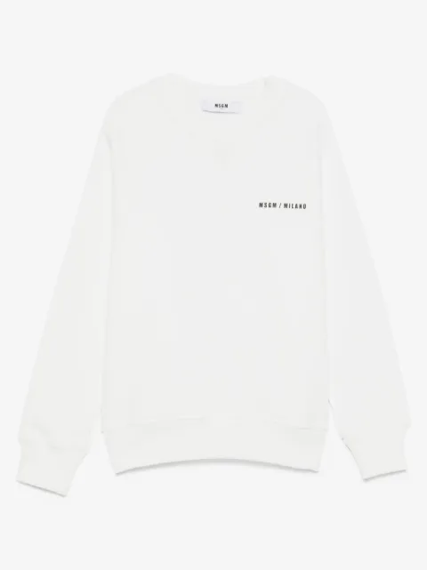 MSGM Kids logo-print sweatshirt