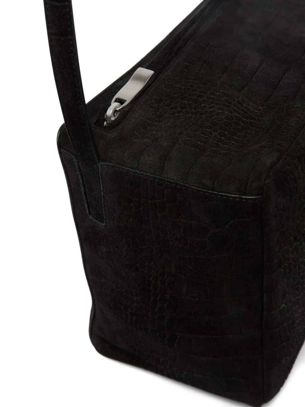 Marsèll Medium Panetto schoudertas met reliëf Zwart