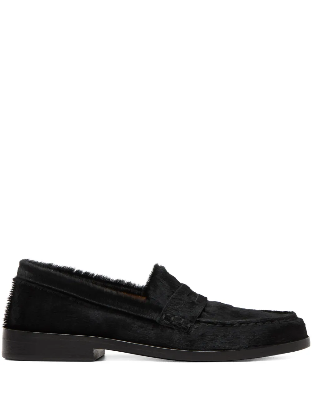 Marsèll Mocasso leren loafers Zwart