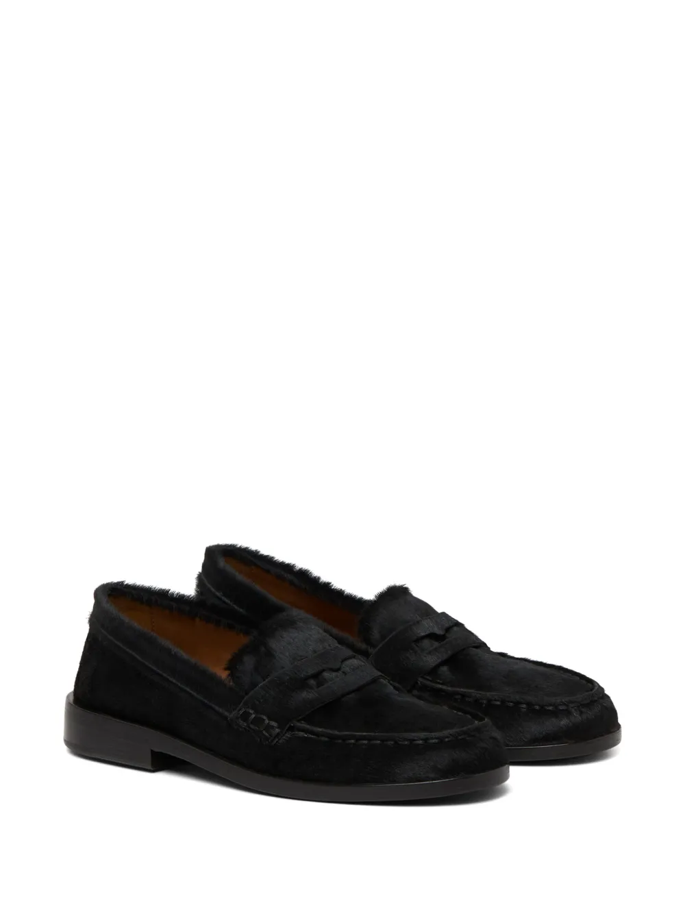 Marsèll Mocasso leren loafers Zwart