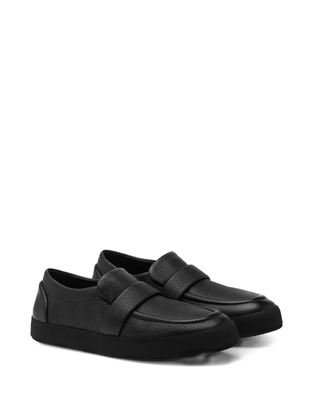 Marsèll Guarnello Strap-detail Loafers In Black