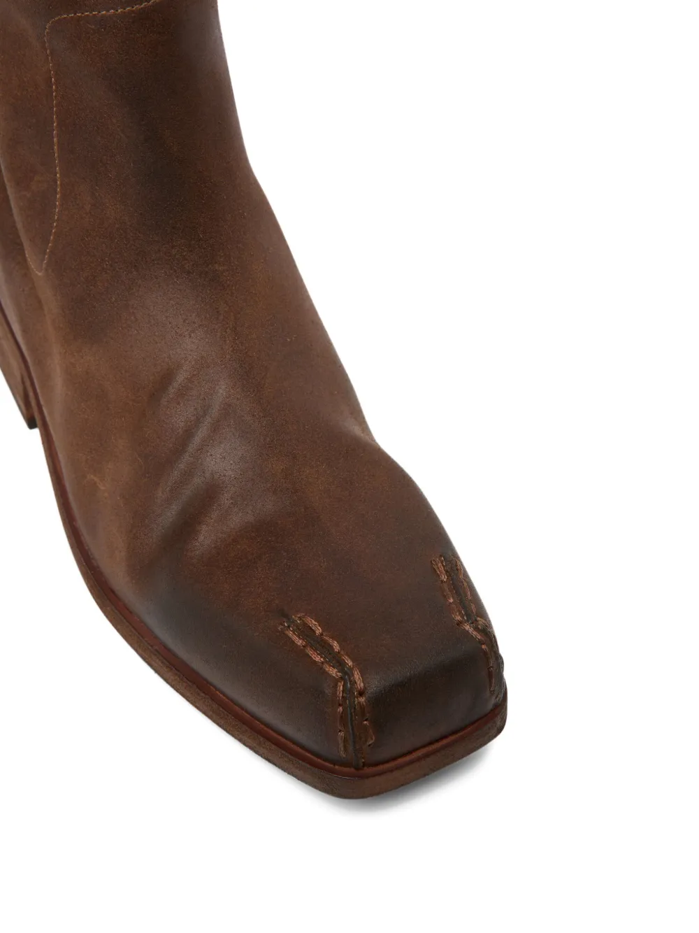 Marsèll leather ankle boots Bruin