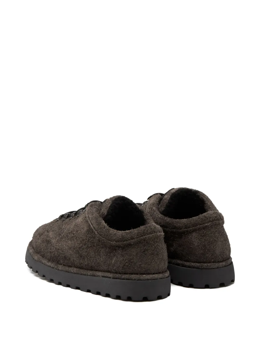 Marsèll Pallottola Crepping Lace-up Derby Shoe In Brown