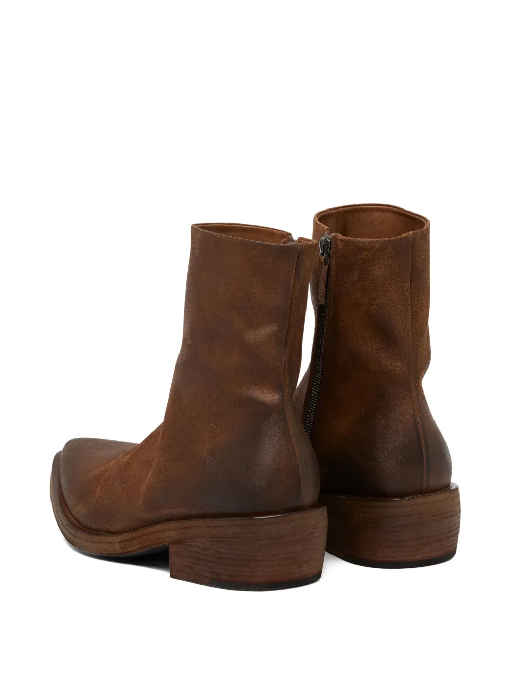 Marsèll Coneros Pointed Boots In Animal Print