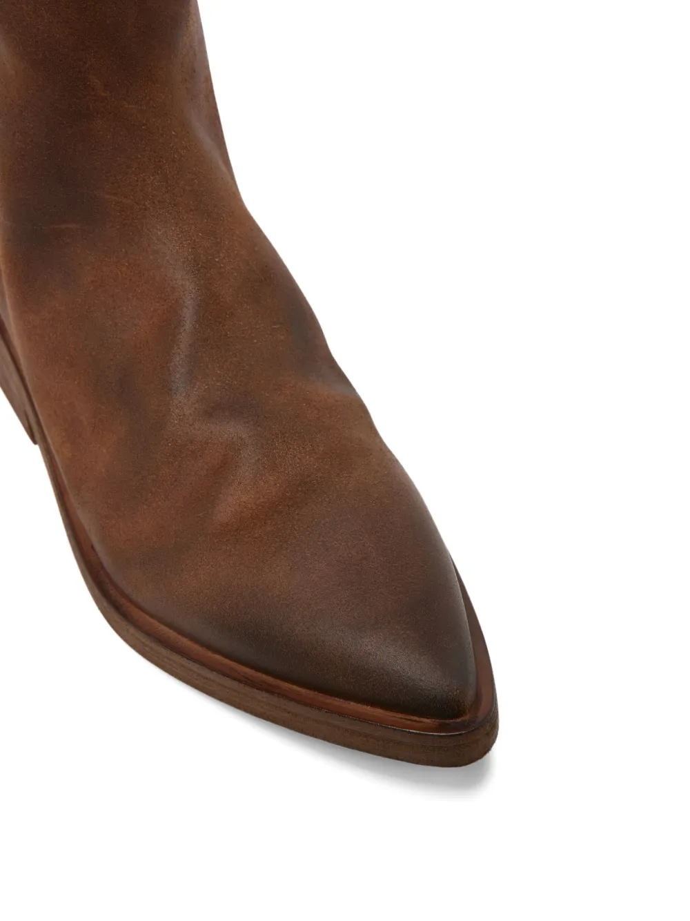 Marsèll Coneros Pointed Boots In Animal Print