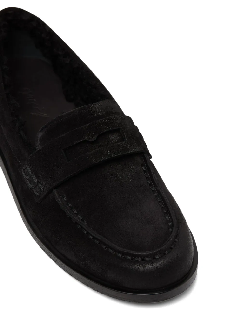 Marsèll Mocasso leather loafers Black