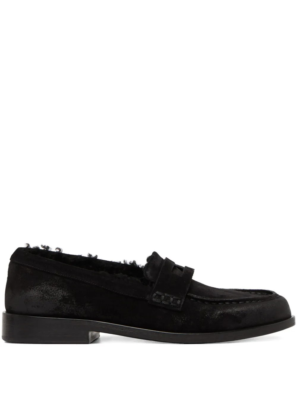 Marsèll Mocasso leather loafers Black