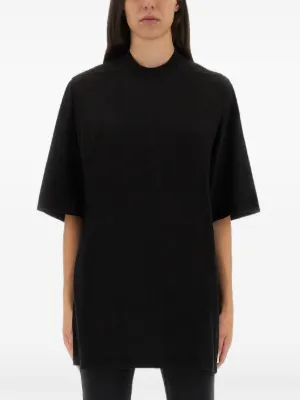Rick Owens X Champion logo-print Cropped T-shirt | Black | FARFETCH
