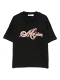 MSGM Kids beaded-embellished T-shirt - Black