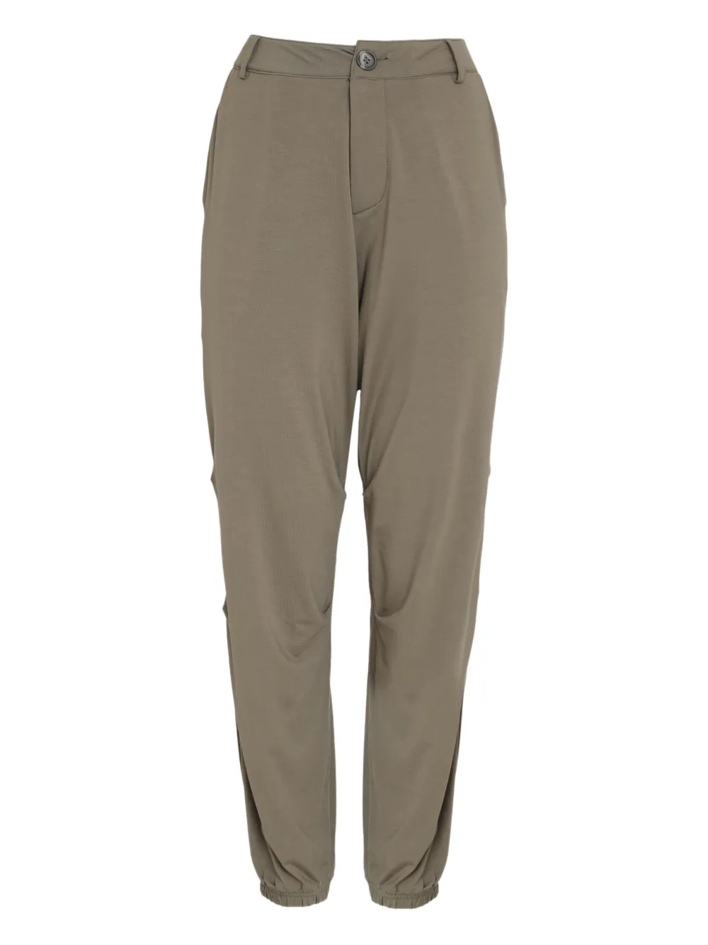 Uma Raquel Davidowicz Detergente Drawstring-cuffed Trousers In Brown