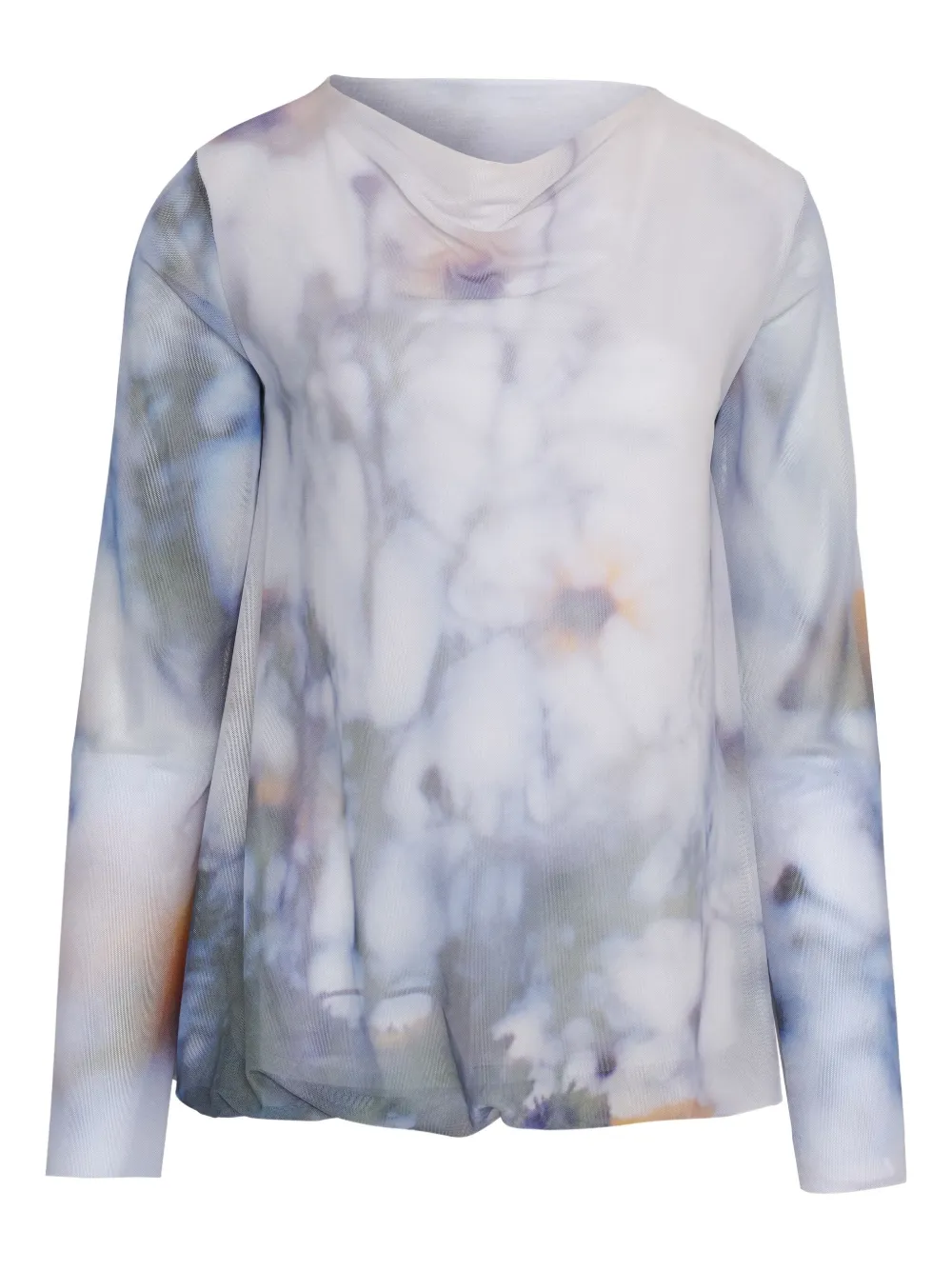 Uma | Raquel Davidowicz abstract-print long-sleeve T-shirt | White | Image 1