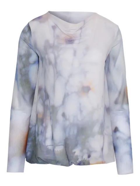 Uma | Raquel Blay abstract-print long-sleeve T-shirt