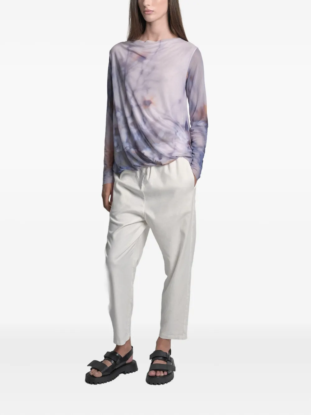 Uma | Raquel Davidowicz abstract-print long-sleeve T-shirt | T-Shirts & Jersey Shirts | Image 2