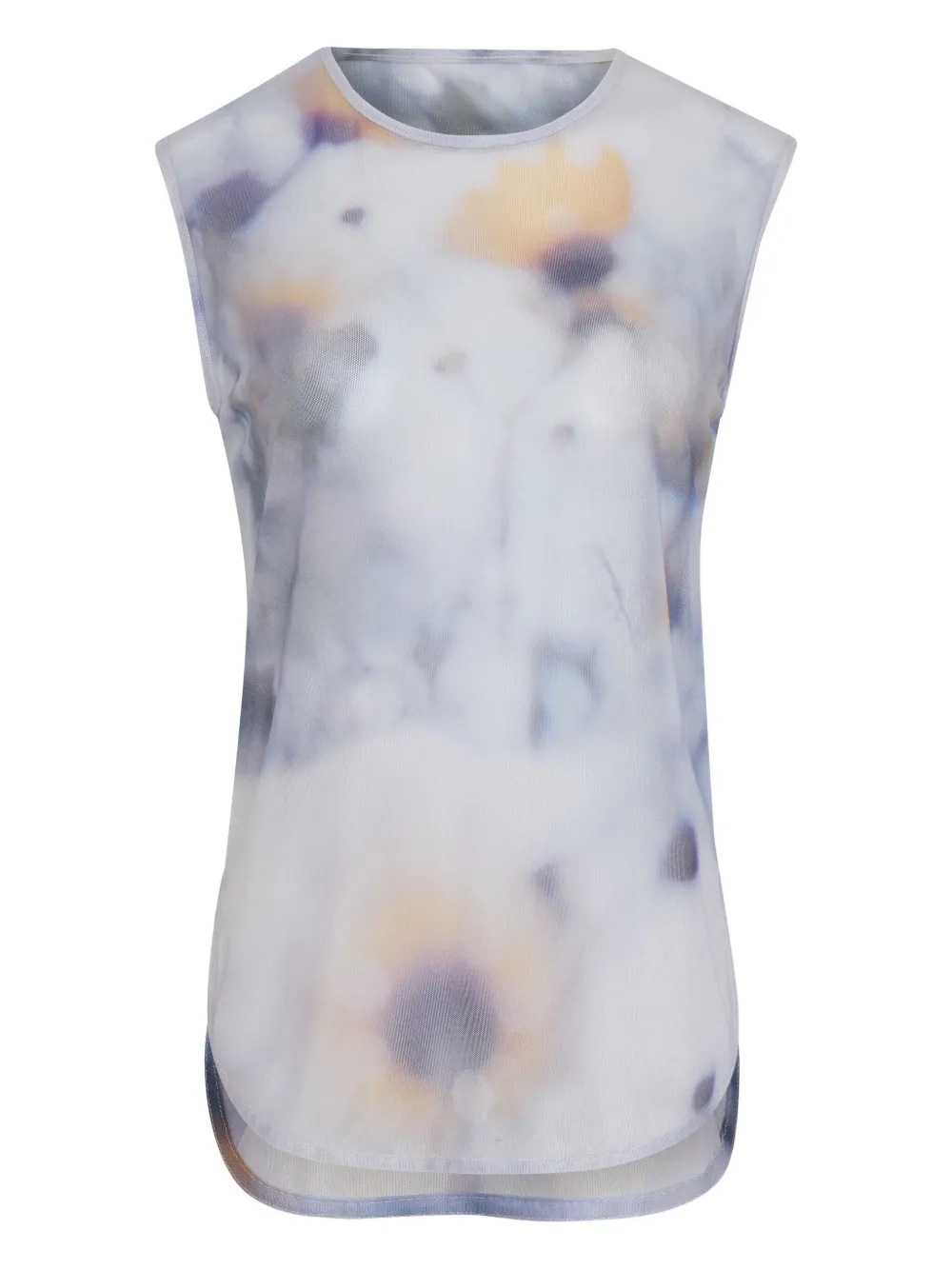 Uma Raquel Davidowicz Abstract-print Sleeveless Top In Multi