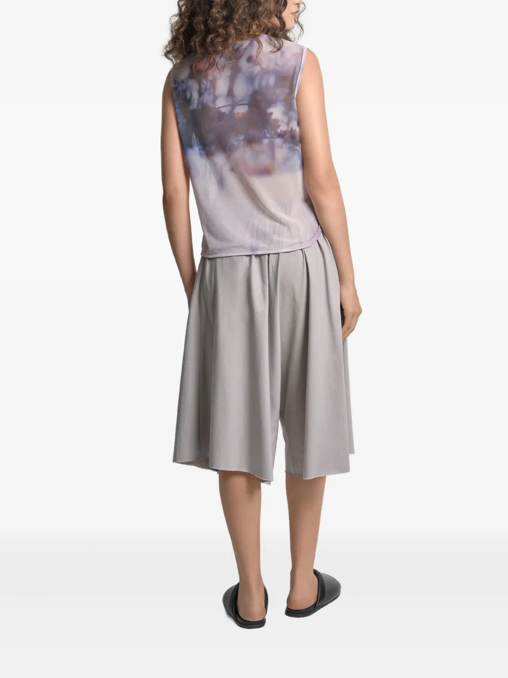 Uma Raquel Davidowicz Abstract-print Sleeveless Top In Multi
