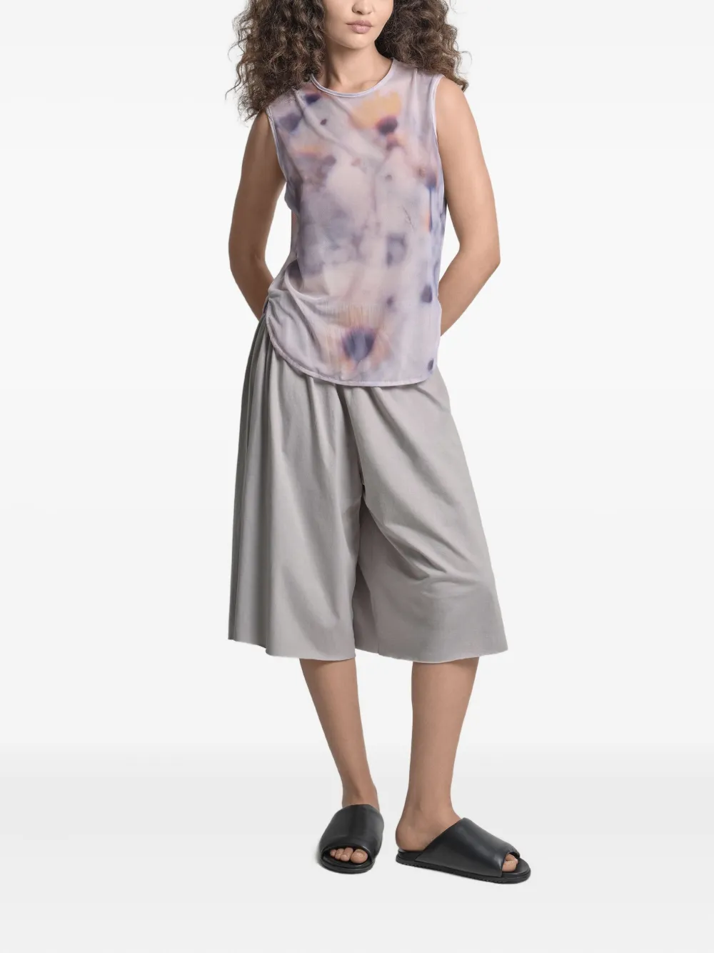 Uma Raquel Davidowicz Abstract-print Sleeveless Top In Multi