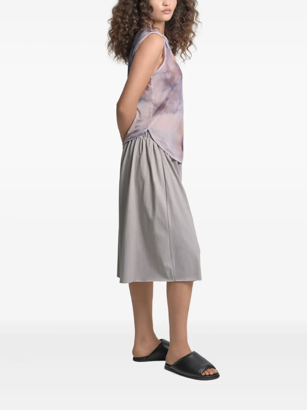 Uma Raquel Davidowicz Abstract-print Sleeveless Top In Multi