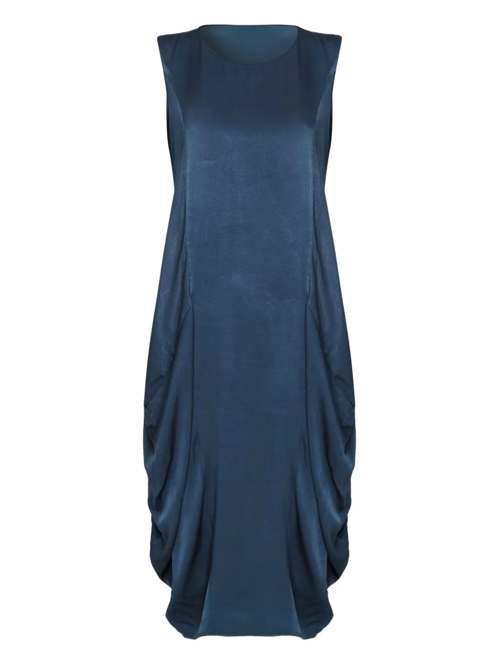 Uma | Raquel Davidowicz Gedrapeerde jurk Blauw