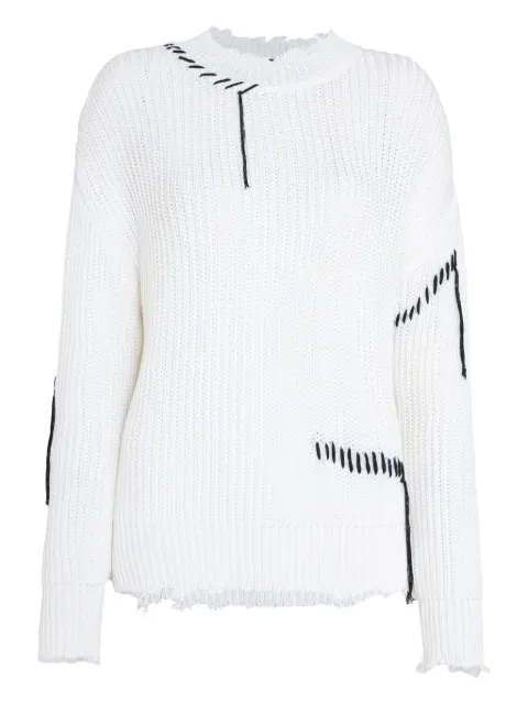 Uma | Raquel Davidowicz stitch-detail sweater