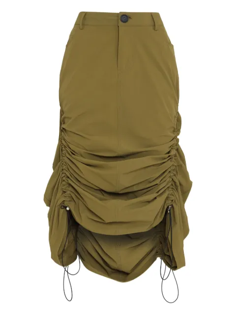 Uma | Raquel Blay drawstring gathered skirt